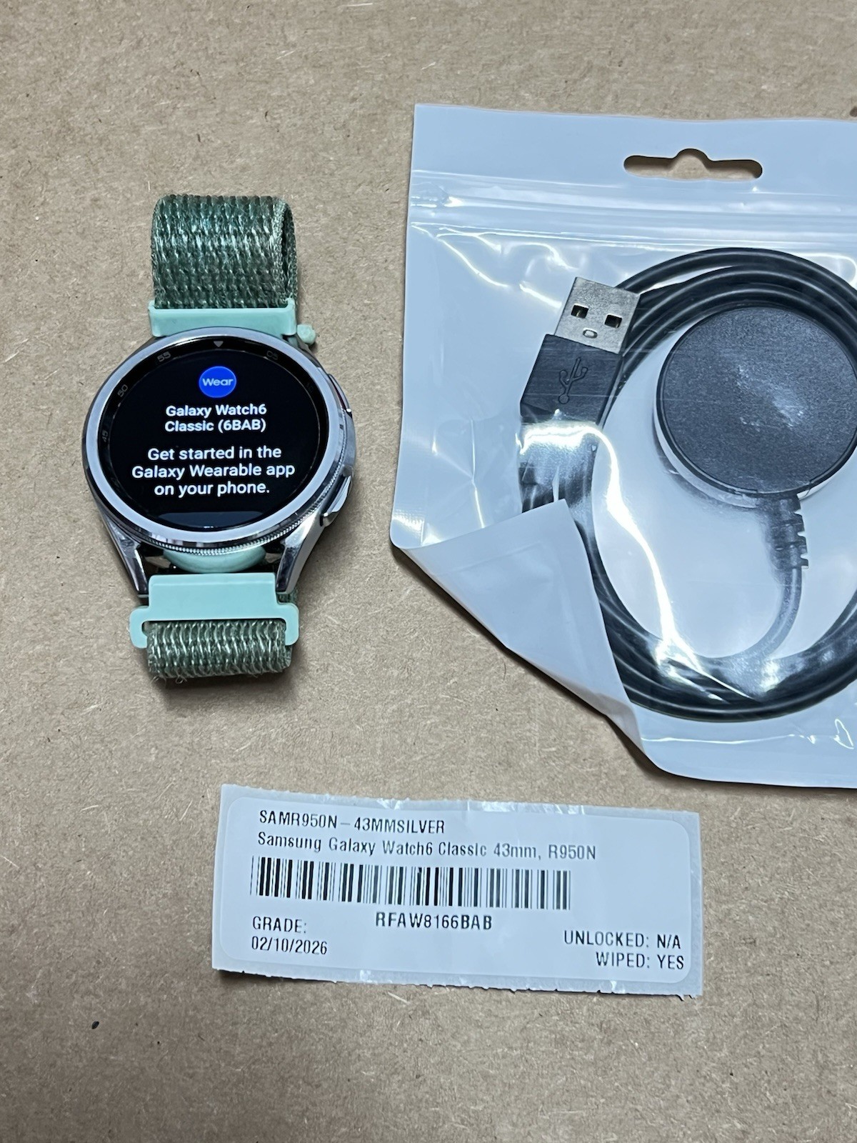 Samsung Galaxy Watch6 Classic 43mm Smartwatch – GPS-LTE (SM-R950N)