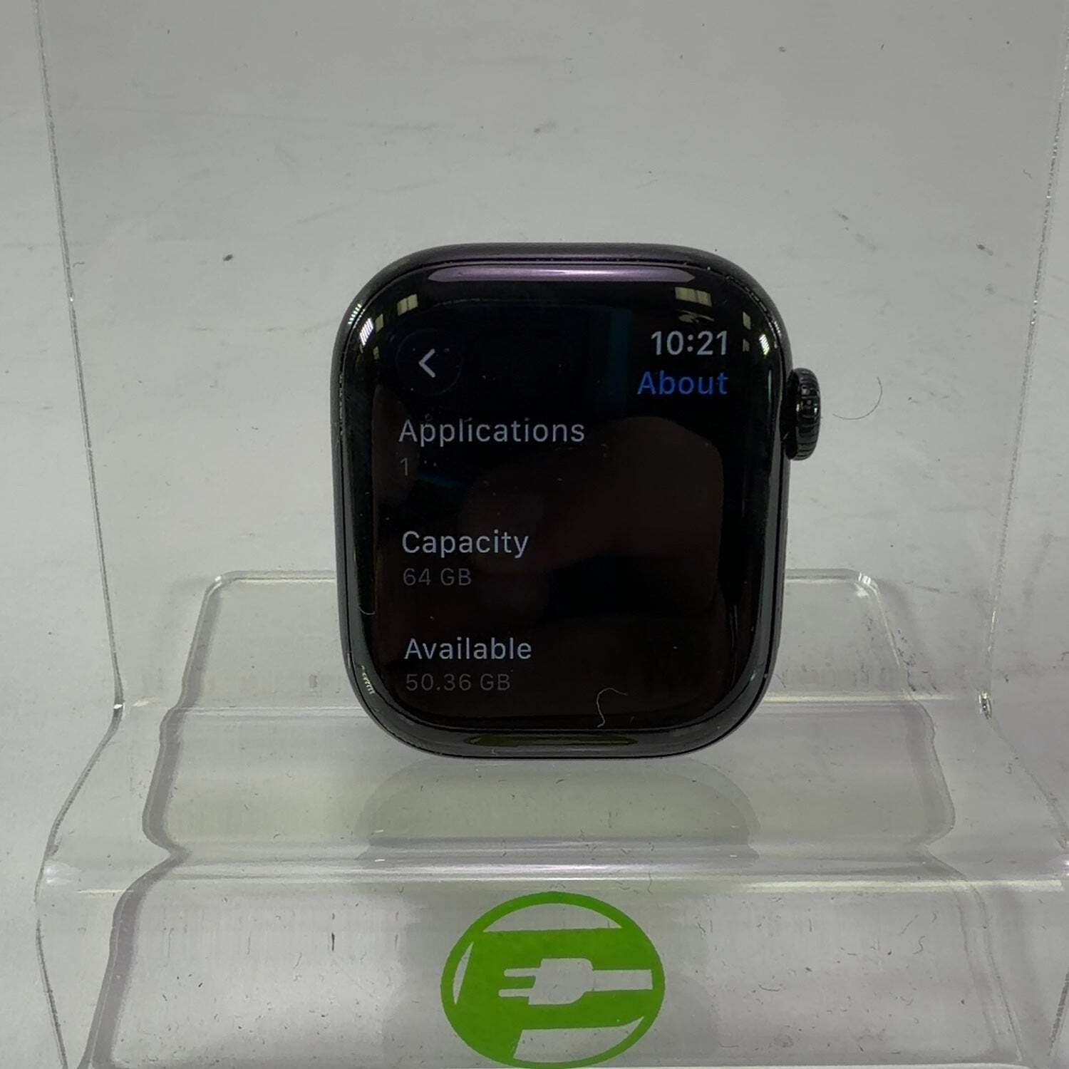 Apple Watch Series 11 42mm Jet Black Aluminum GPS Smartwatch Used Case Face Only