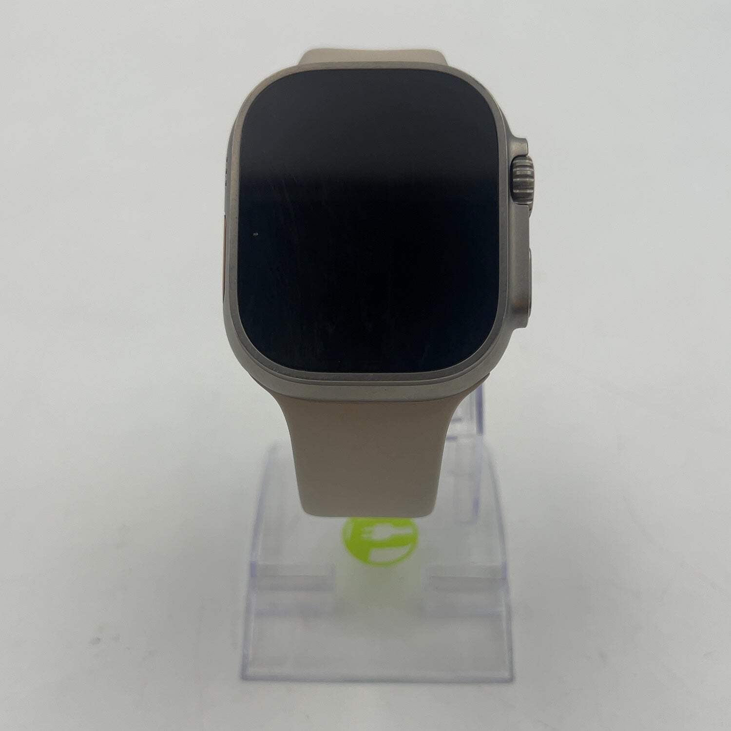 GPS Only Apple Watch Ultra 2 49MM Natural Titanium White Sport Band MREG3LL/A