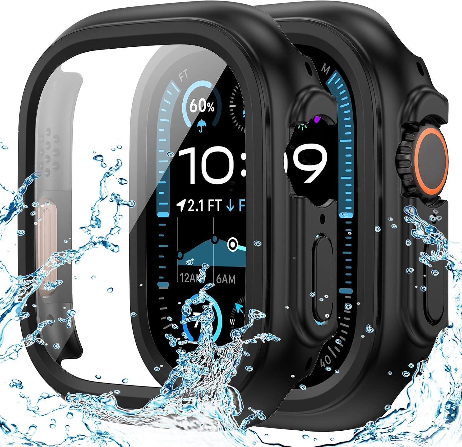 Case for Apple Watch Ultra 49mm | IP67 Waterproof, Anti-Fog, Sensitive Touch