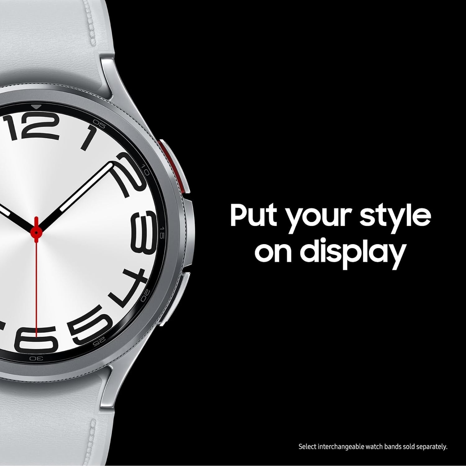 SAMSUNG Galaxy Watch 6 Bespoke Edition 47mm US Version, Link Bracelet Band Black