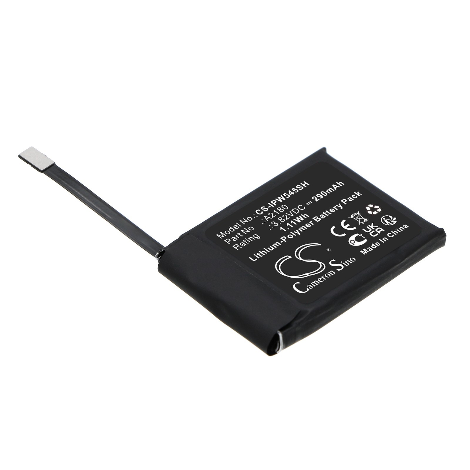 BATTERIE 290mAh Type A2180 For Apple Watch SE 44mm