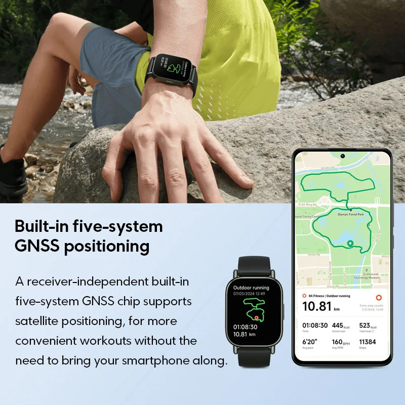 Global Version Redmi Watch 5 Lite HyperOS Magnetic Charging Sports Watch