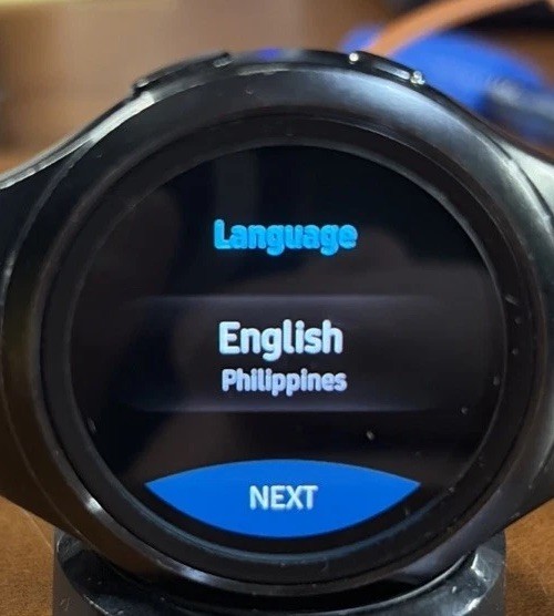 Samsung Gear S2 Sport SM-R720 Smartwatch Black Tested Works