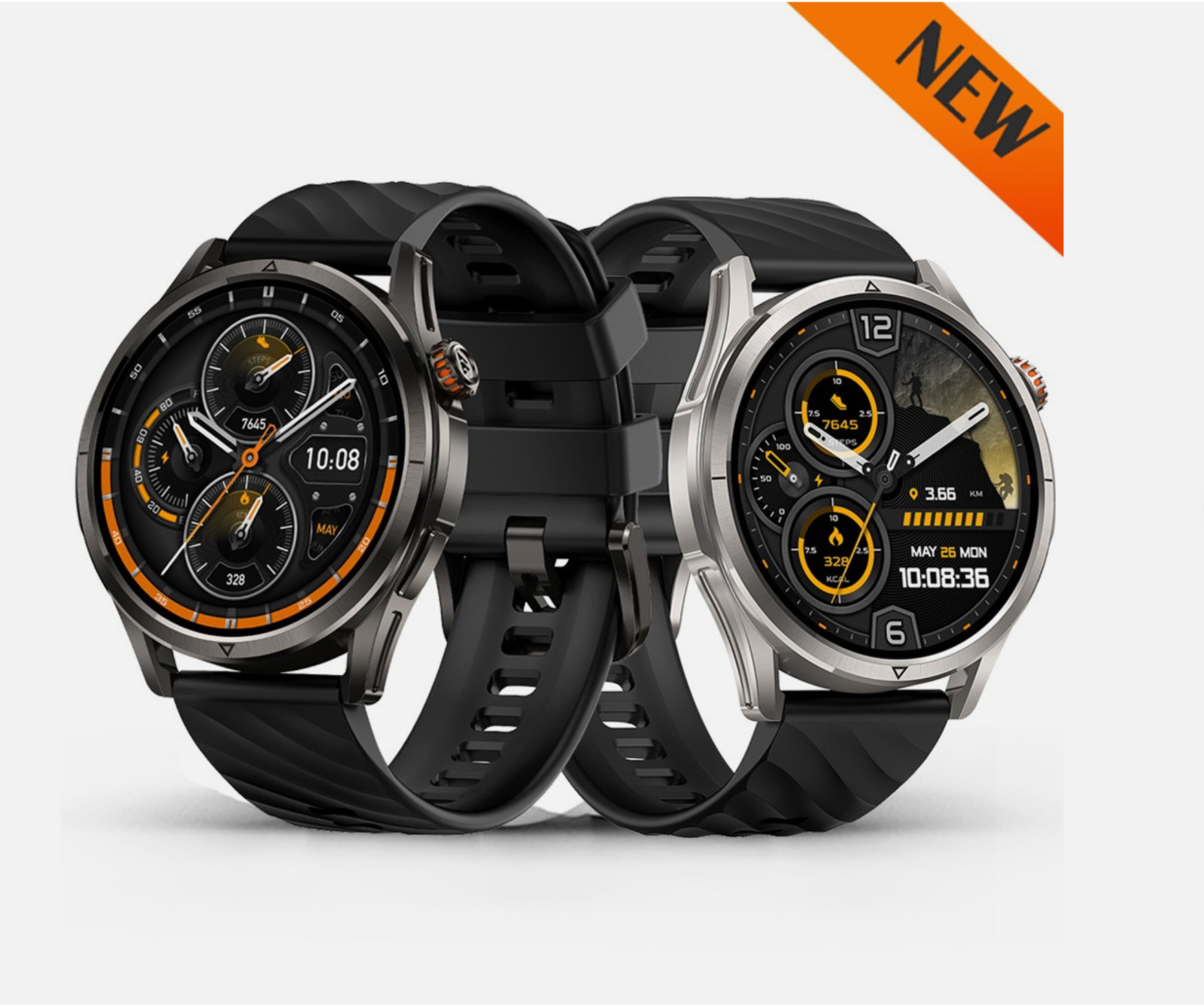 KOSPET Magic R10 Smart watch Men & Women GPS 1.43″ AMOLED, 5ATM Waterproof NEW