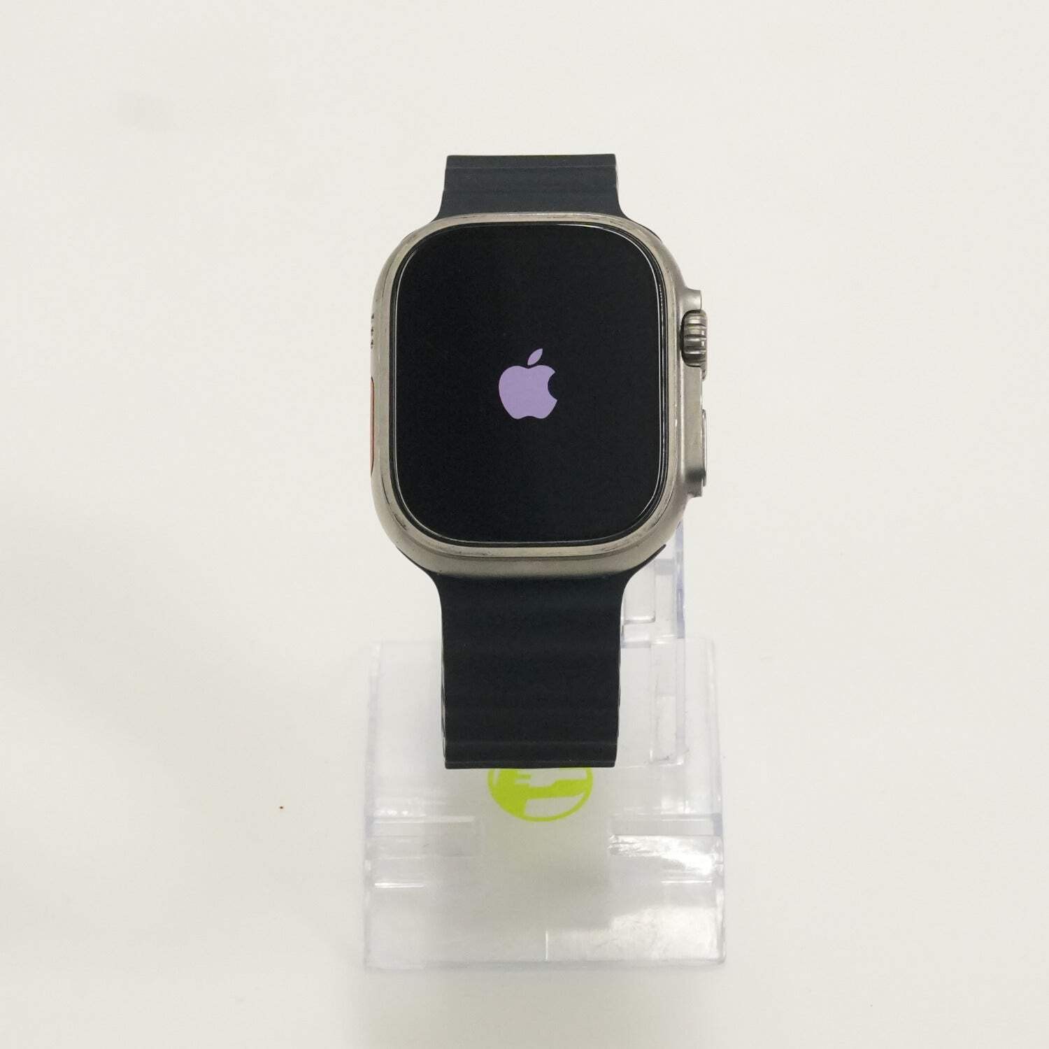 Unlocked Apple Watch Ultra 49MM Natural Titanium Black Ocean Band A2622