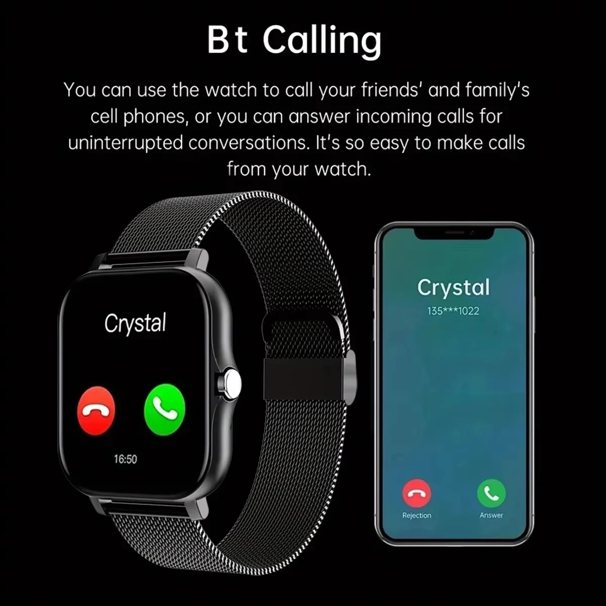 Y13 Pro Max Smart Watch – Bluetooth Call, Full Touch Fitness Tracker 2026