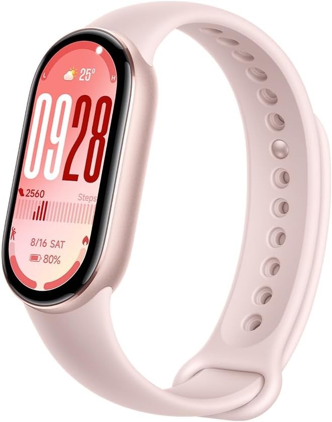 Xiaomi Mi Smart Band 10 (2025) Global Version – 1.72″ AMOLED Display Mystic Rose