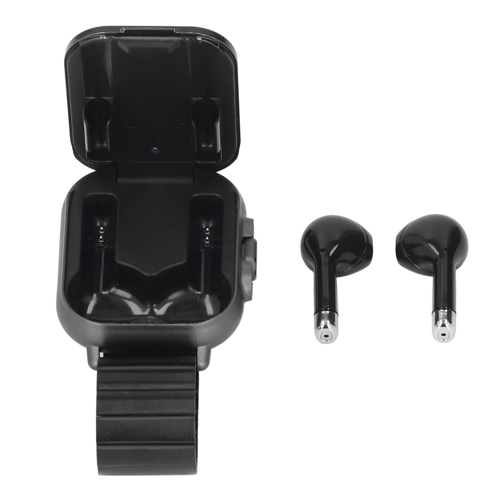 2 In 1 Smart Watch With Earbuds 2.01 Inch HD Touch Screen Bluetooth Call