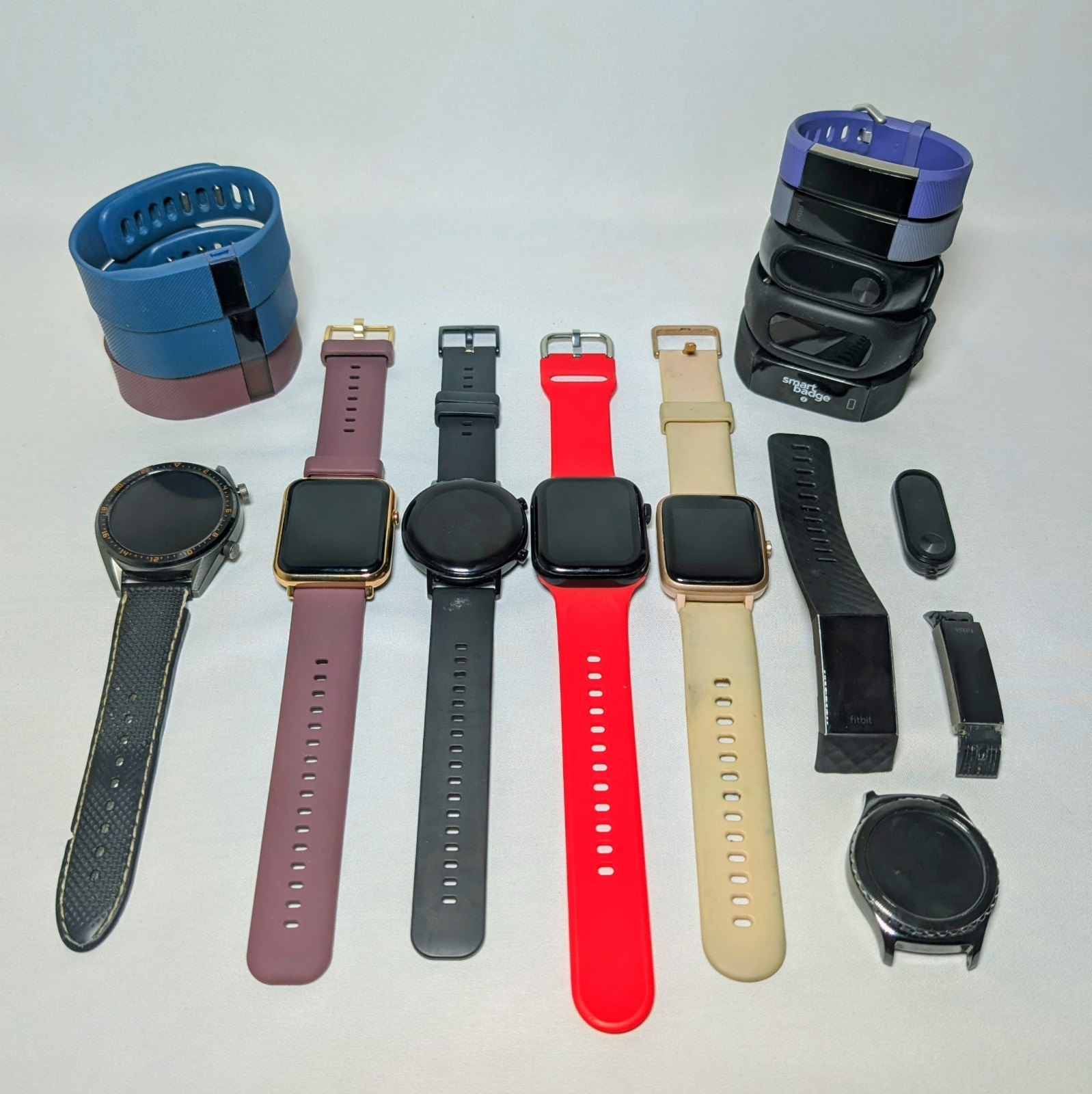 Bulk Buy × 17 Smart Watches Untested No Chargers