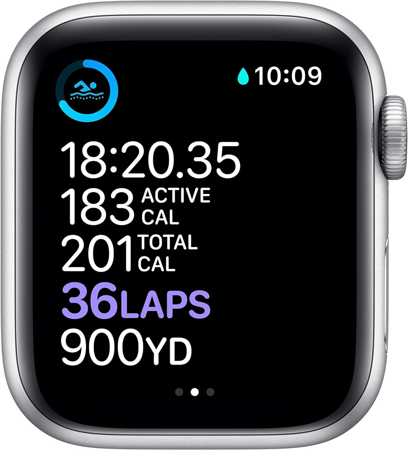 Apple Watch Series 6 Aluminum 44mm (GPS Only, No Cellular) Silver (Very Good)