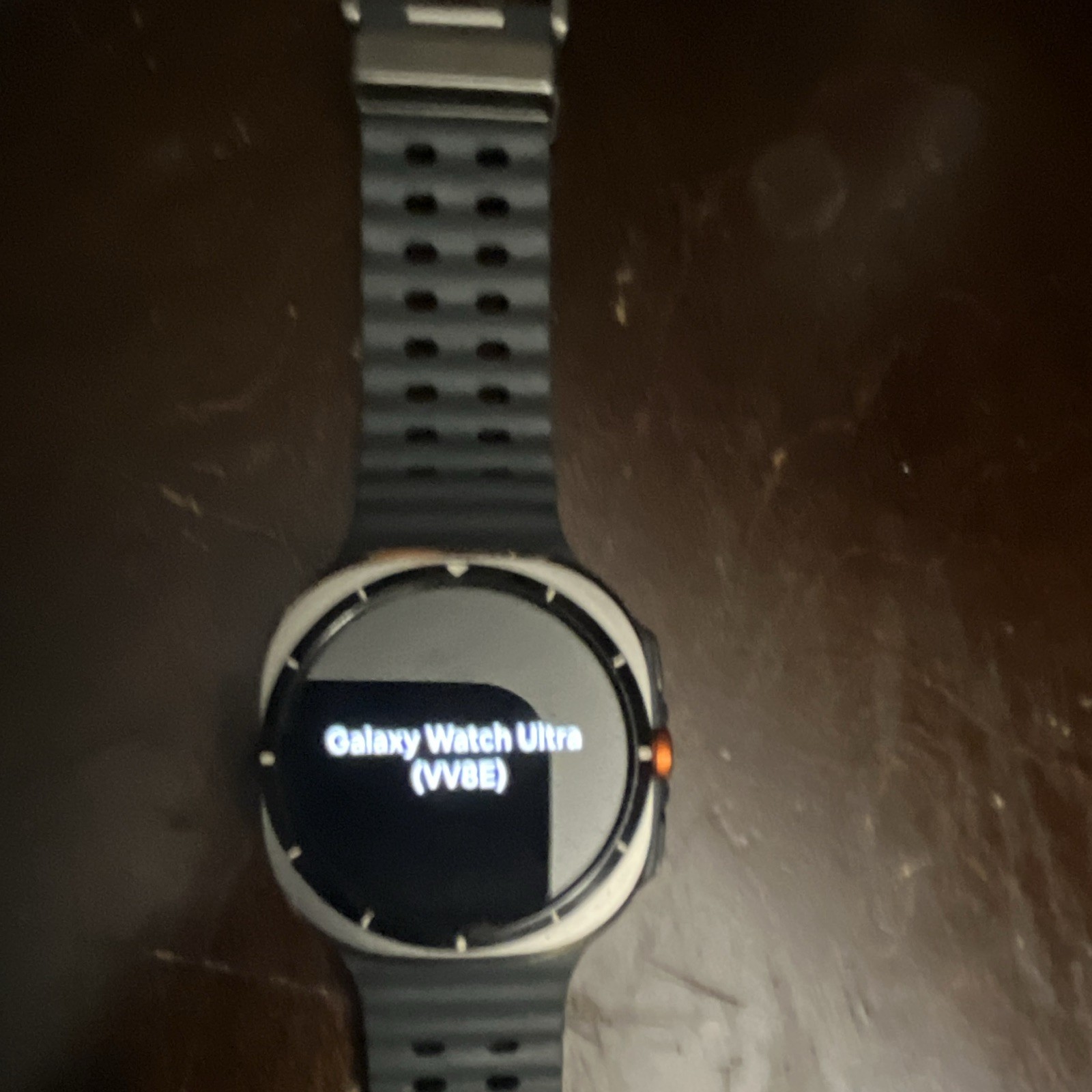 Samsung Galaxy Watch Ultra 47mm Silver Stainless Case Black Silicone BandGPS/LTE