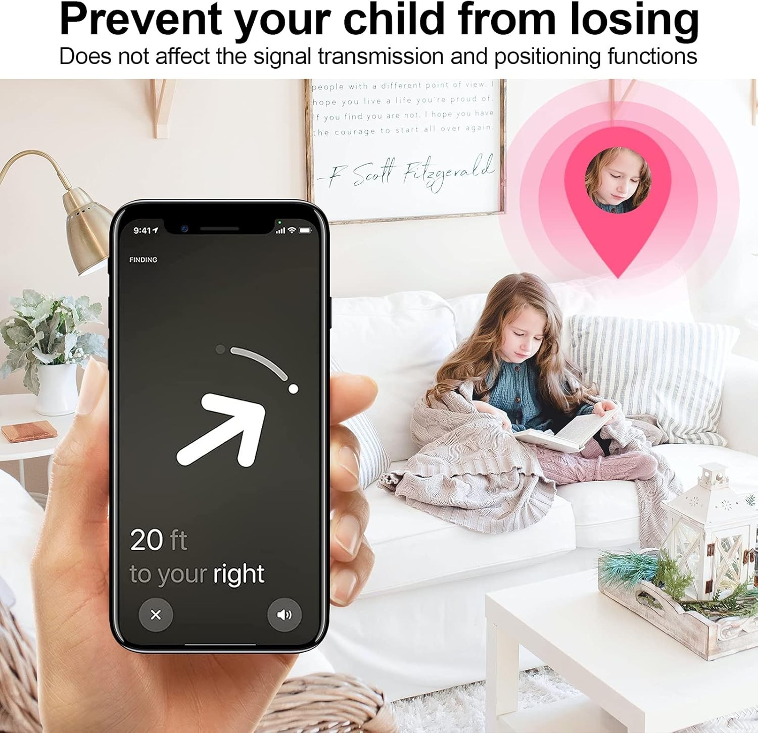 Adjustable Light-Rainbow Kids GPS Tracker Band – Perfect AirTag Protective Case