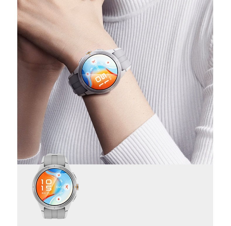 42mm GPS Sports Watch with Heart Rate, Blood Oxygen & Step Counter for Running