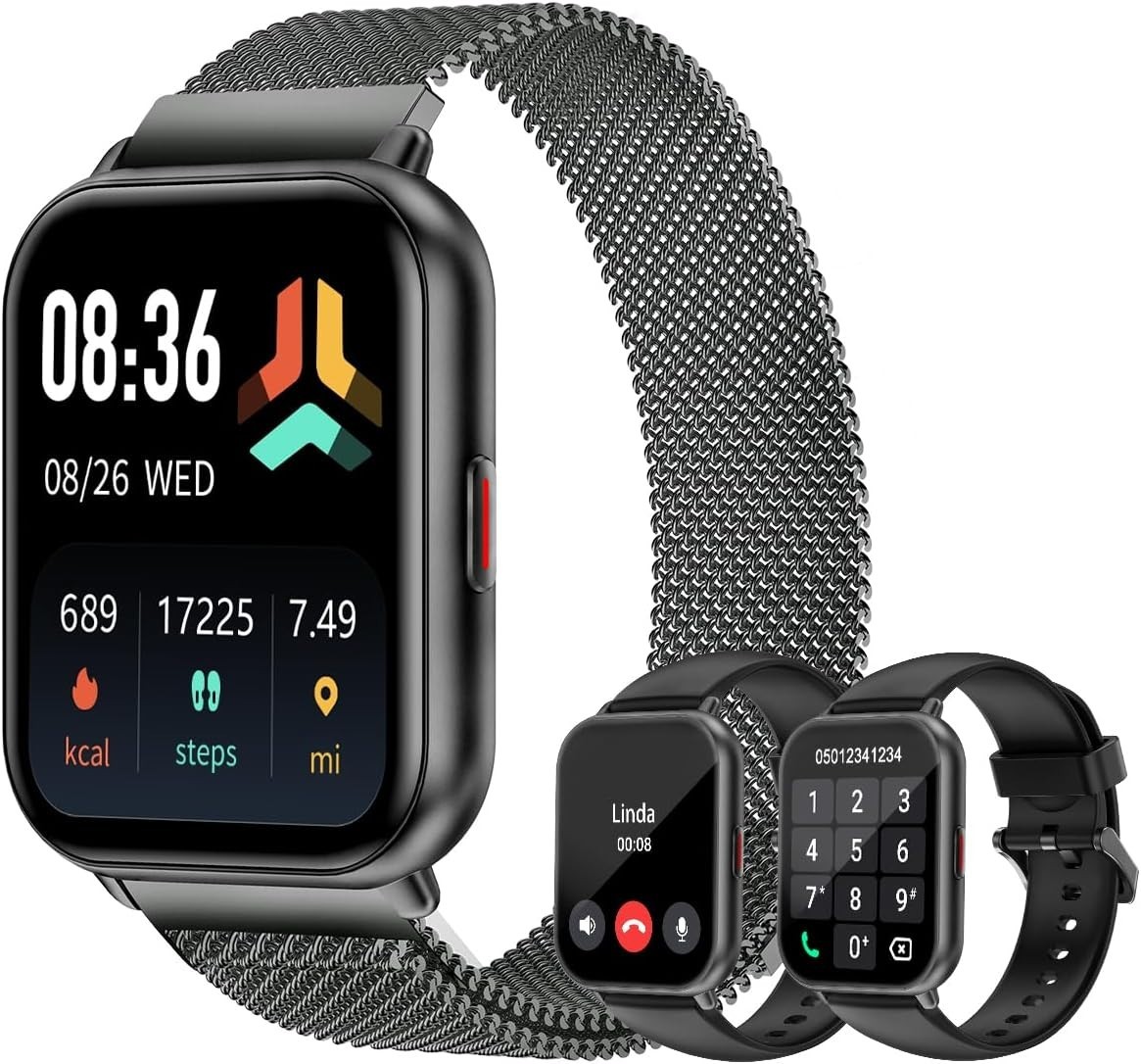 Stylish Multi-Functional Smartwatch for Men and Women – Fitness & Connectivity