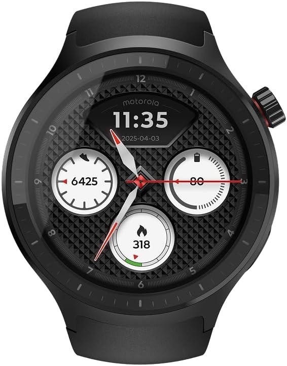 Motorola Moto Watch XT2547-2 Smartwatch Volcanic Ash Bluetooth 1.4″ OLED Display