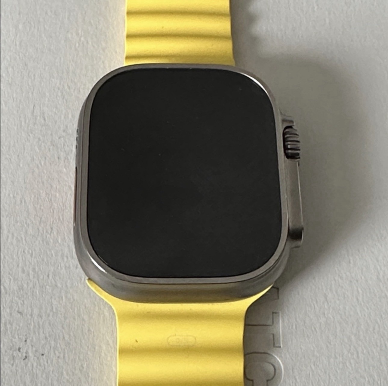 Apple Watch Ultra 49mm Titanium Case w/ Yellow Ocean Band, GPS + Cell, Huge Lot