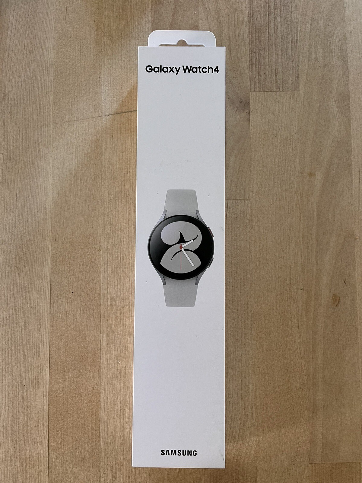 Samsung Galaxy Watch4 SM-R860 40mm Aluminum Case with Sport Band – Silver…