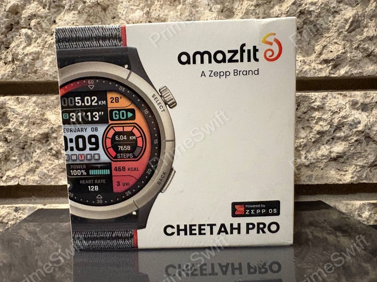 Amazfit Cheetah Pro 47mm Dual-Band GPS ,1.45″ AMOLED Zepp OS AI Coach – Sealed
