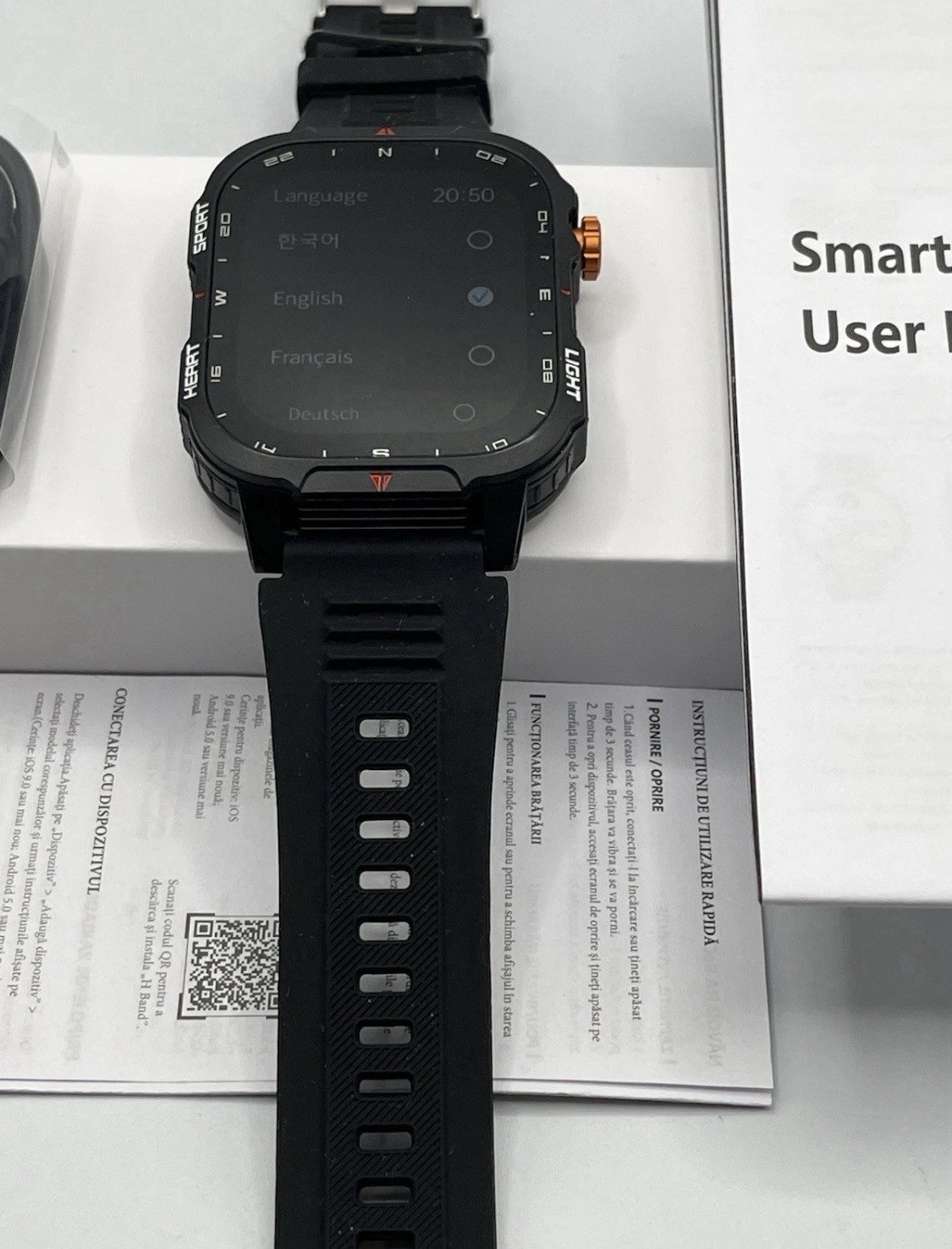New Military Smart Watch Men Rugged Tactical Call 1100mAh Battery