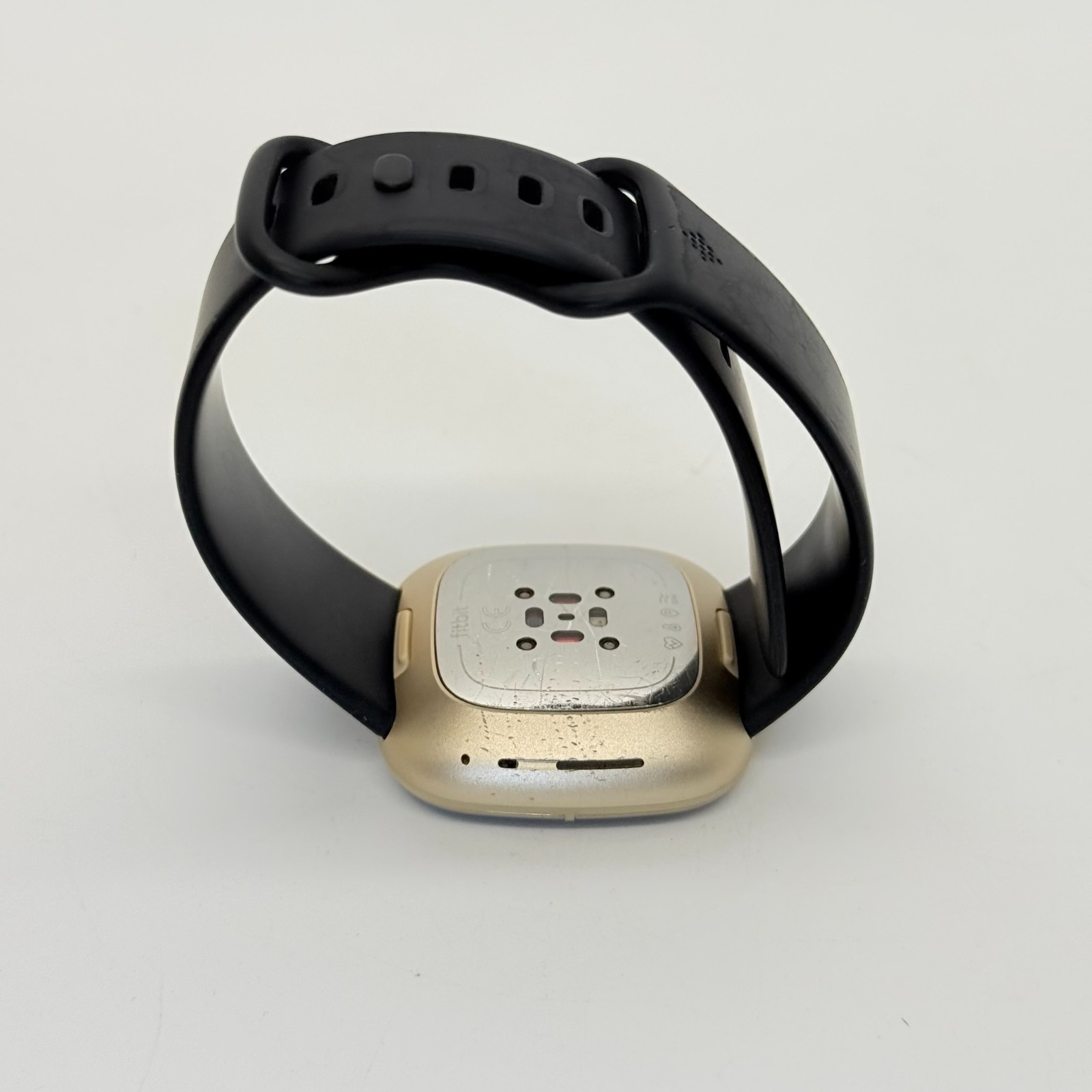Fitbit Sense Advanced GPS Activity Tracker Smart Watch FB512 GOLD UNIT ONLY!
