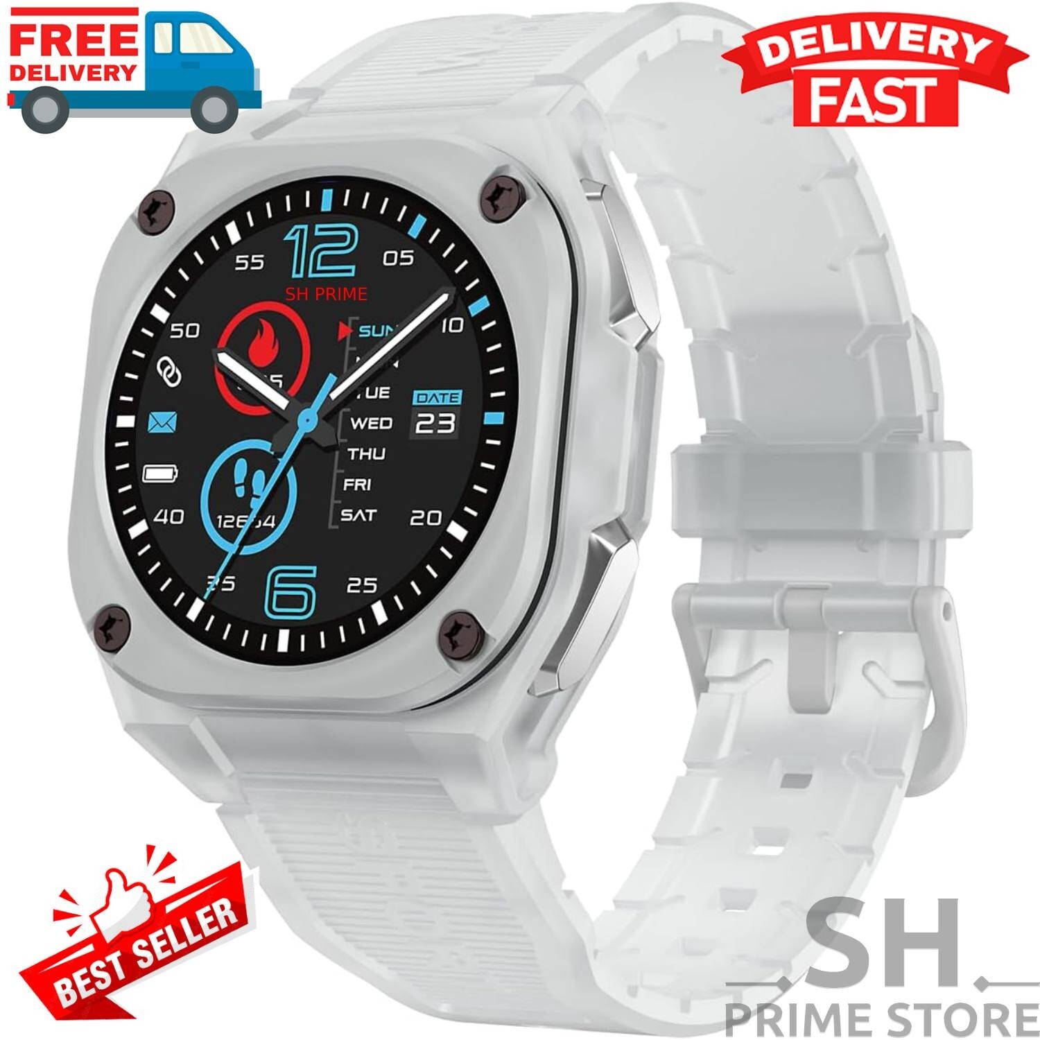 Smart Watch For Men/Women Waterproof Smartwatch Bluetooth Samsung iPhone Android