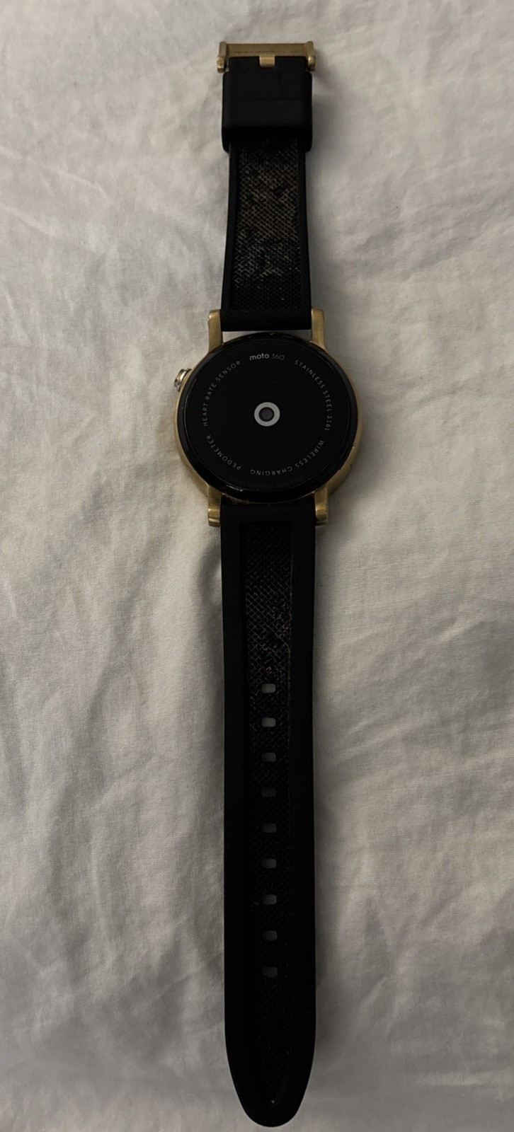 MOTOROLA Moto 360 42mm 2nd Gen Smartwatch Parts or Repair