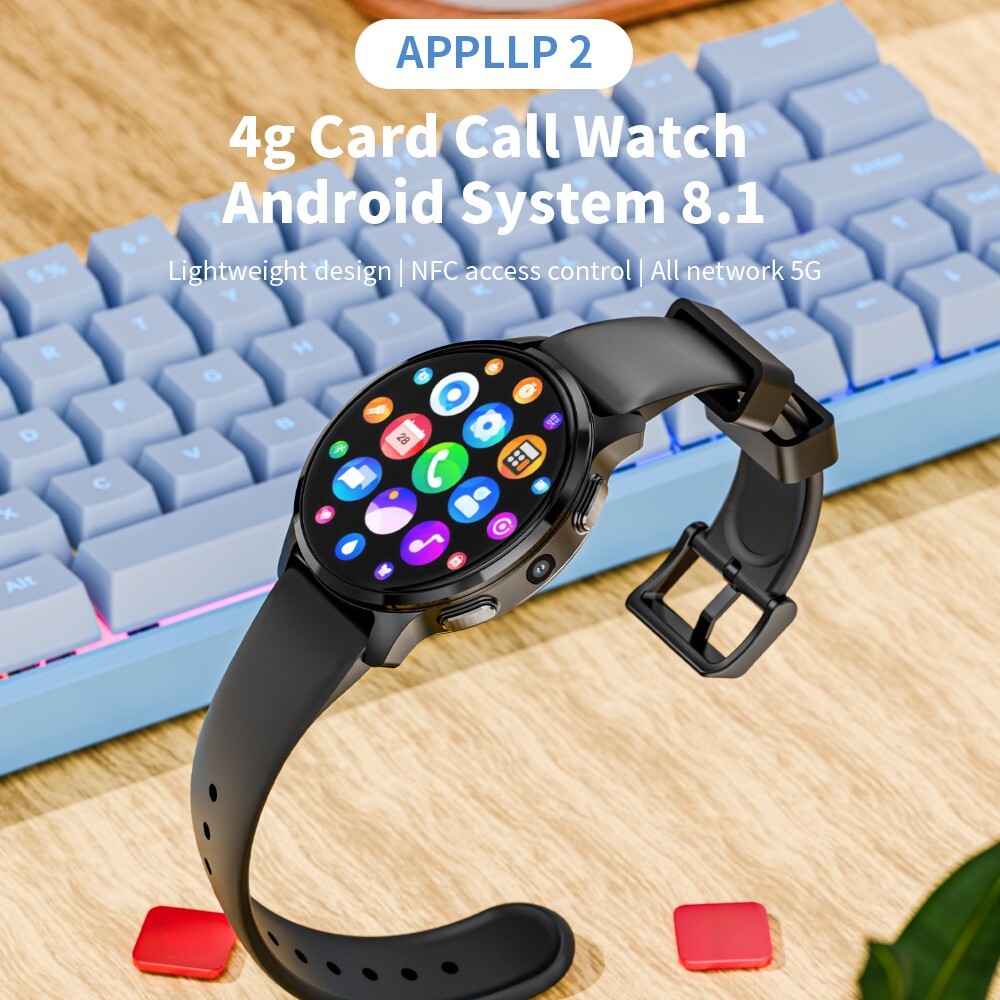 Unlock LOKMAT App 2 4G Smartwatch Android 8, 1 GPS 2GB + 16GB HRM NFC Brand