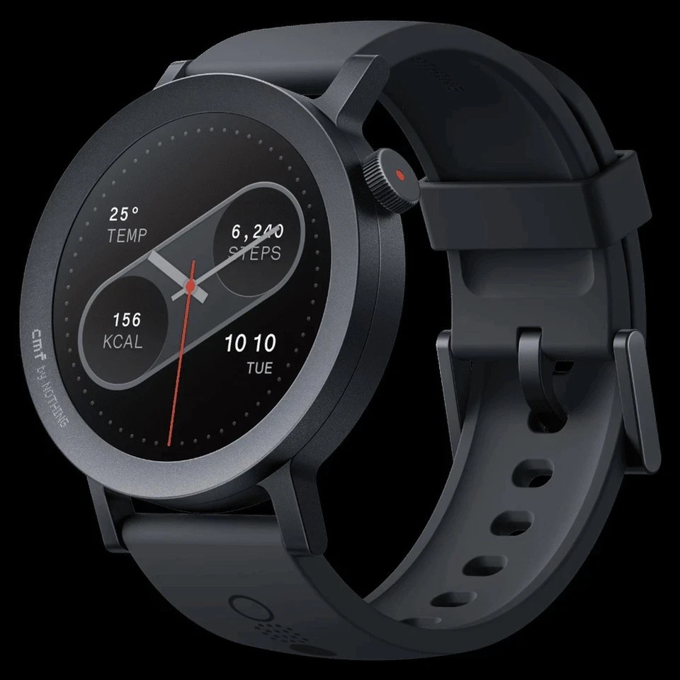 CMF by Nothing Watch Pro 2- 1.32″ AMOLED DISPLAY-GPS Smartwatch-Dark Grey