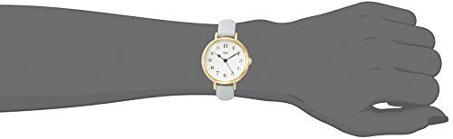 SEIKO AKQK446 Riki Watanabe Women’s Marine Clock White Dial Curved Hardlex Gray