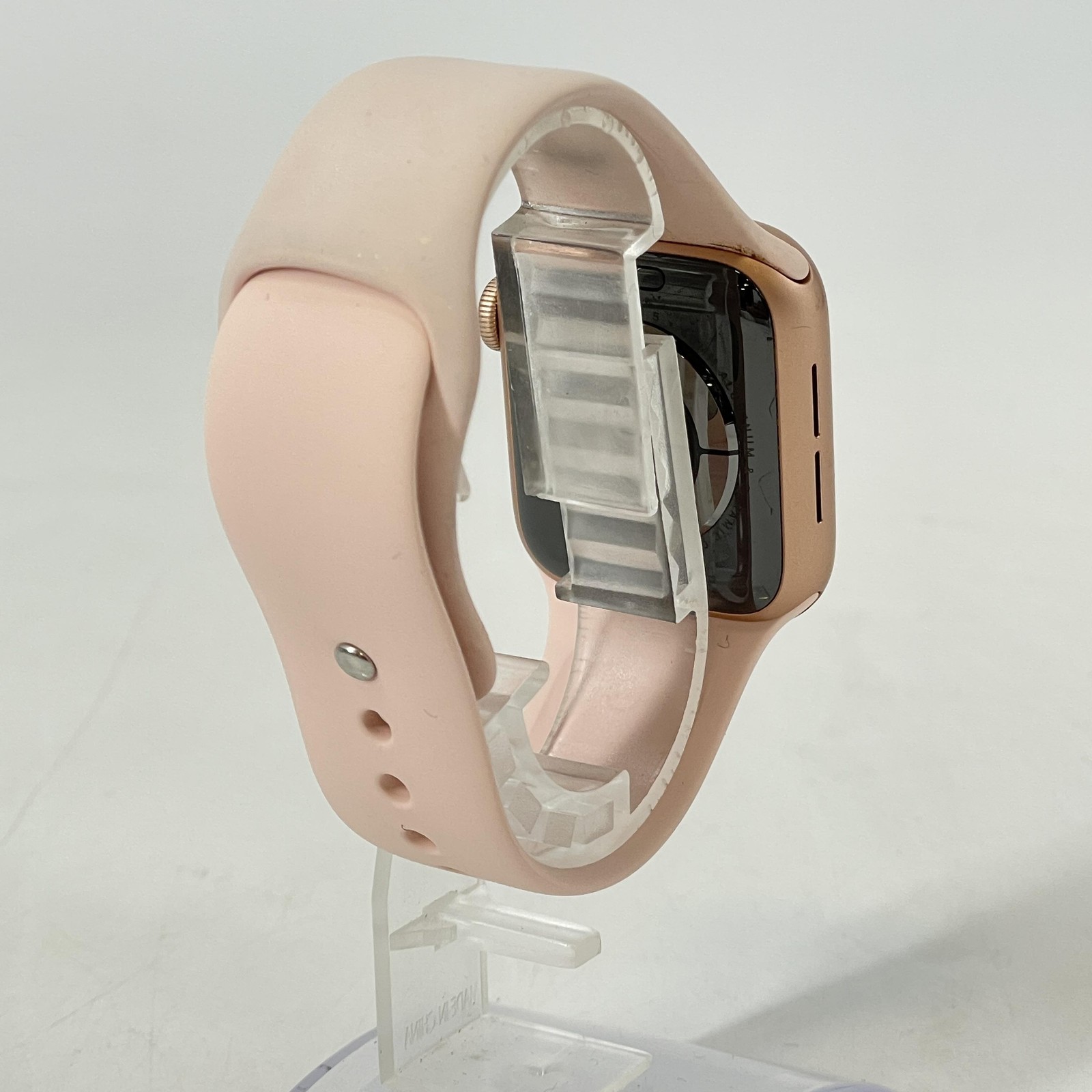 Apple Watch (Series 5) 40mm Gold Aluminum (GPS) w/ Pink Sport – Good Condition
