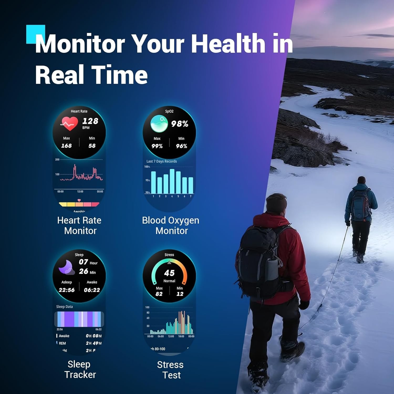 Reloj Inteligente Militar para Hombres (responder/hacer llamadas) Smart Watch US