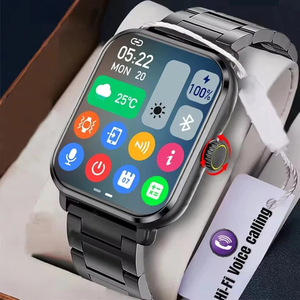Smart Watch Bluetooth Call 2.01″ HD Screen Heart Rate Monitor Fitness Tracker