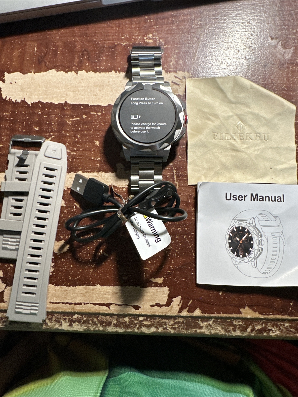 Business Smart Watch for Men 100 Sports Modes 1.46″ HD screen 470mAh battery