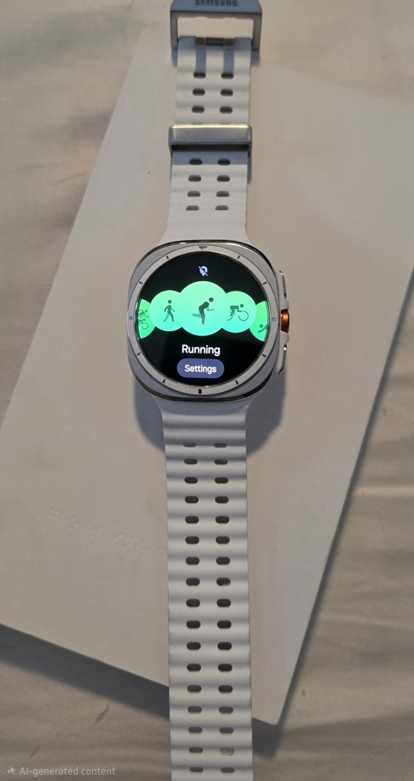 Samsung Galaxy Watch Ultra 47mm LTE Titanium White Unlocked SM-L705U Smartwatch