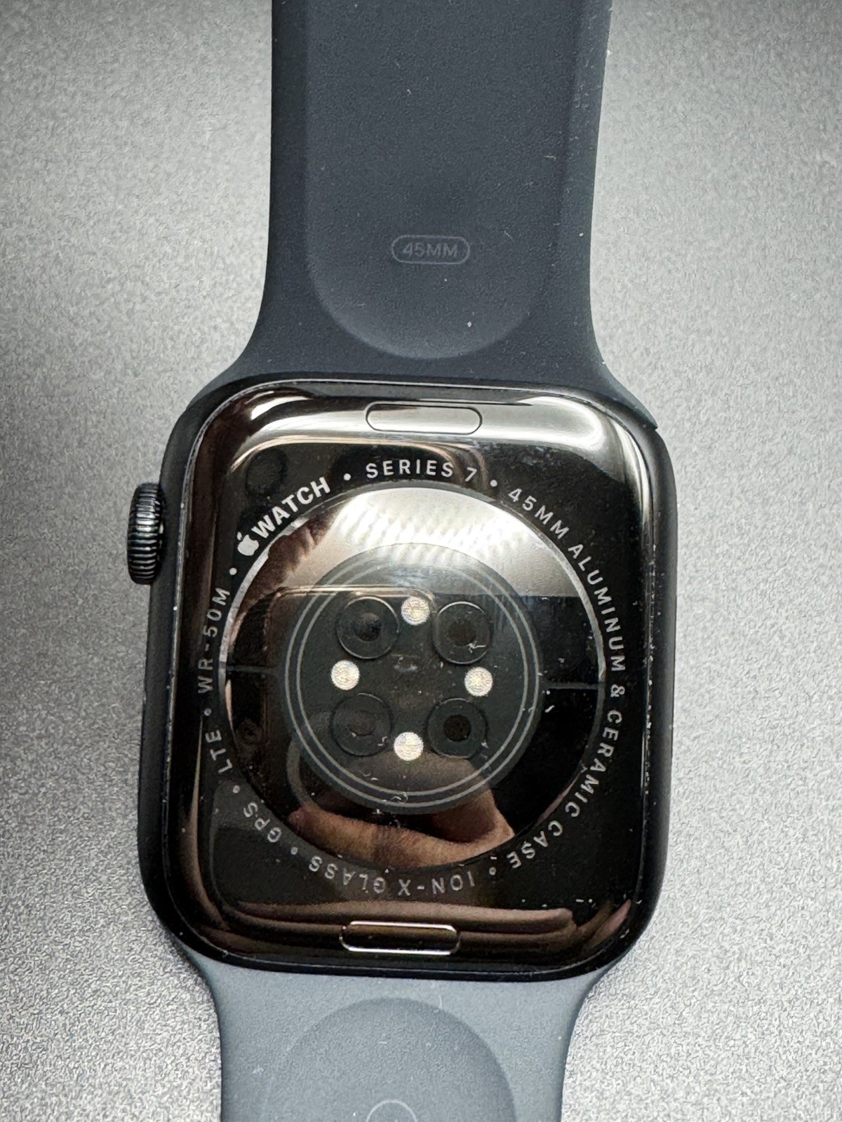 Apple Watch Series 7 45mm (GPS + Cellular) W/ Catalyst Case Excellent Condition