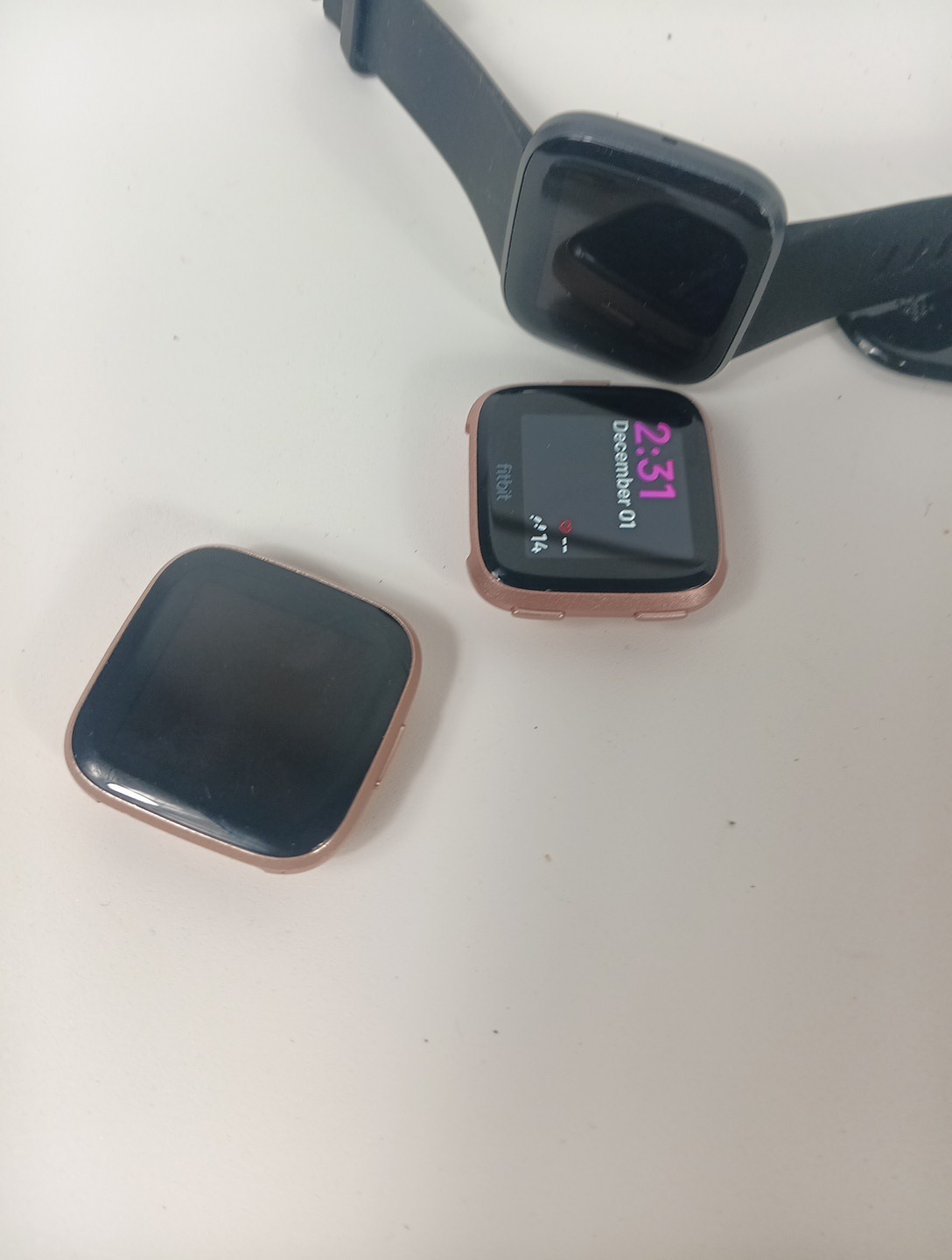 Lot of 11 Fitbit Smart Watches Untested Parts/Repair Mixed Condition Sold As-Is