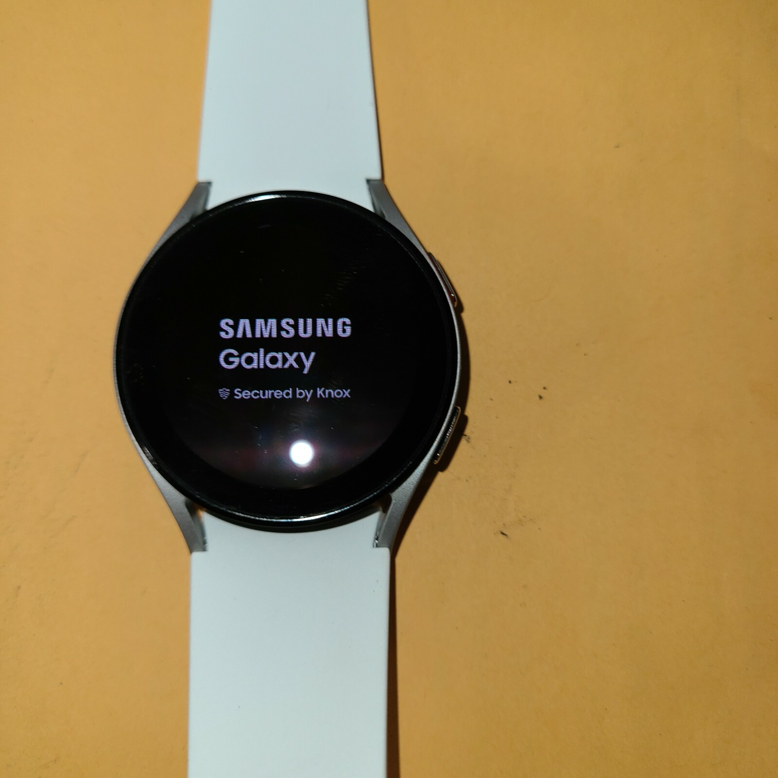 Samsung Galaxy Watch4 SM-R870 44mm Aluminum Case with Sport Band – Silver…