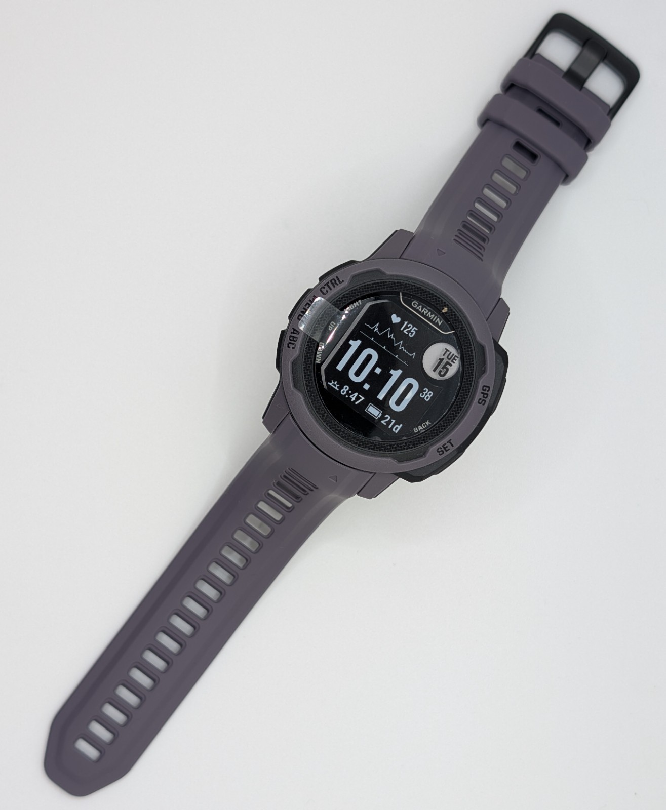 New-Garmin Instinct 2s-40mm GPS Smartwatch-Purple/ Deep Orchid (Very Good). ~/