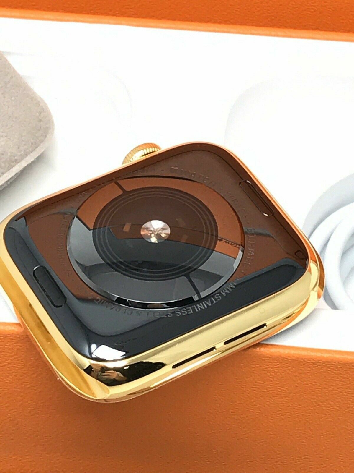 Custom 24K Gold Plated 44MM Apple Watch SERIES 6 Body Apple Watch Watch Only