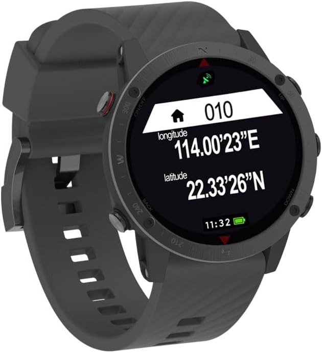 SUNROAD G5 Pro GPS Sports Watch AMOLED Fitness Tracker Running Swimming Climb…