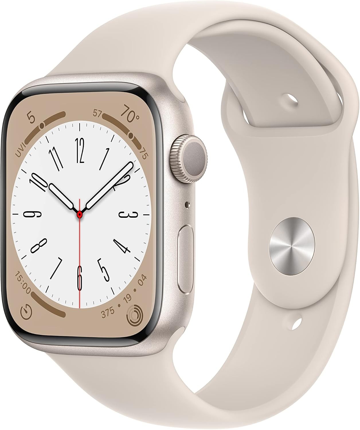 Apple Watch Series 8 Aluminum 41mm (GPS Only, No Cellular) Starlight (Good)