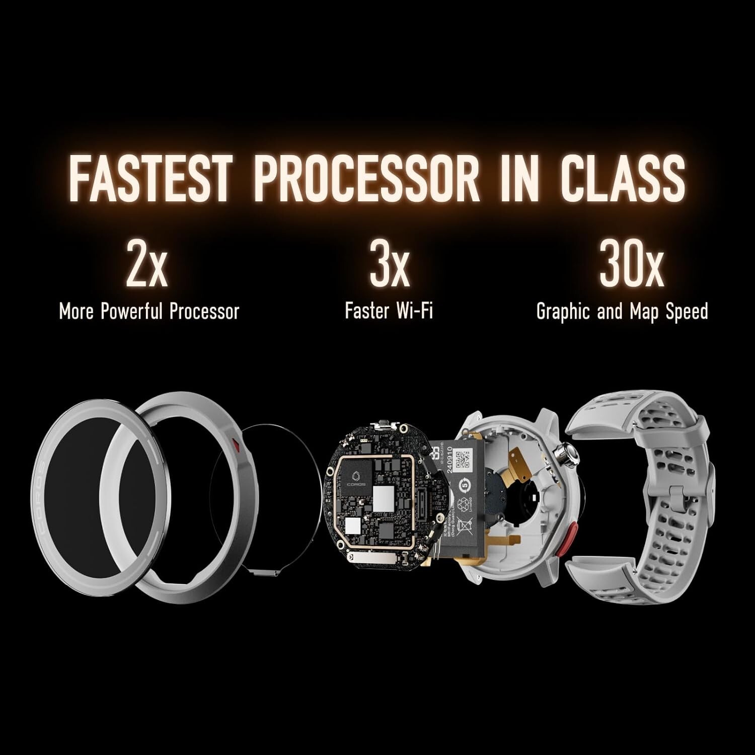 COROS Pace Pro Smart Fitness Watch Grey