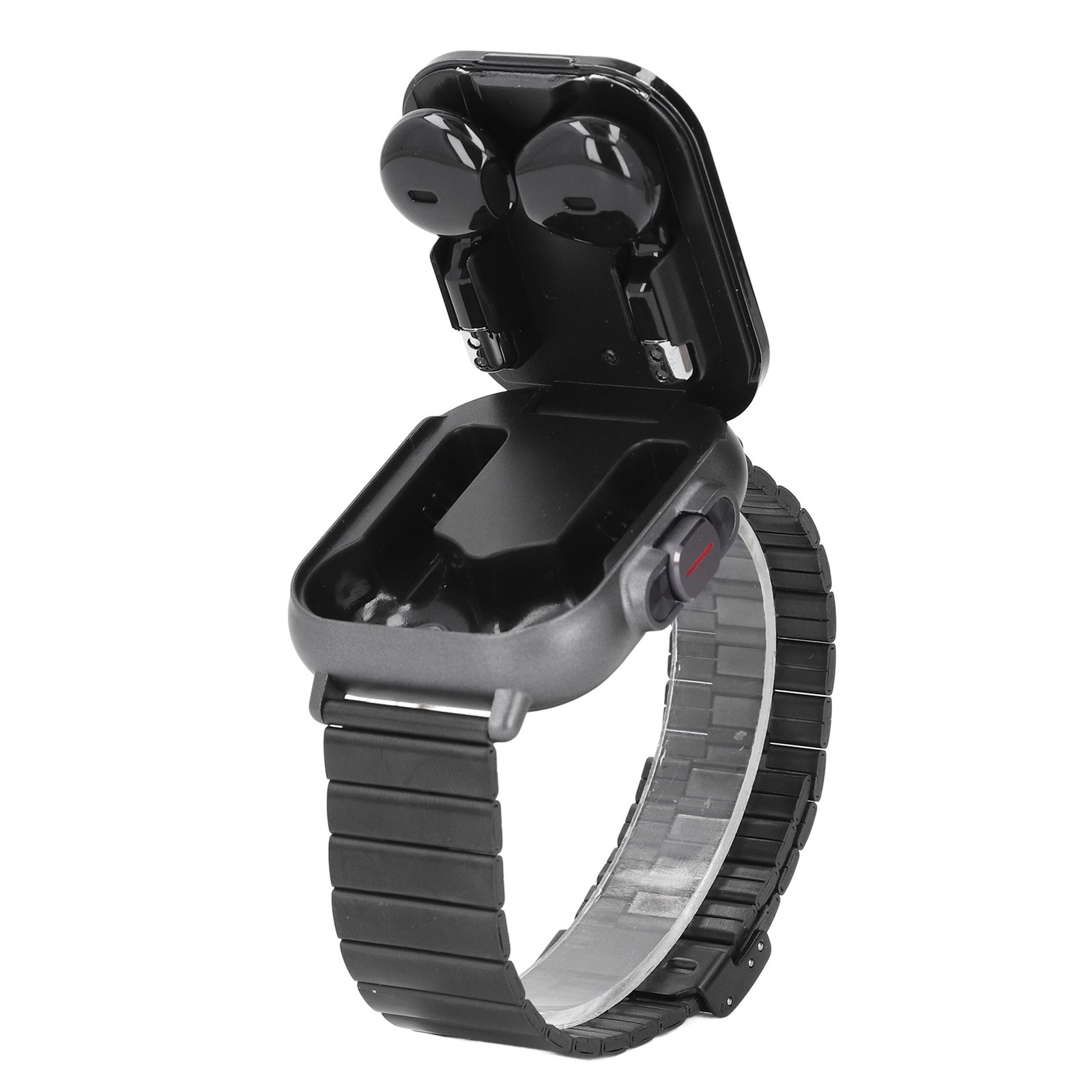 2 In 1 Smart Watch With Earbuds 2.01 Inch HD Touch Screen Bluetooth Call Fi MOBL