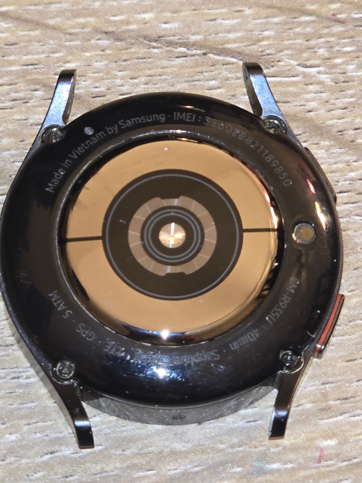 Samsung Galaxy 6 SM-R935U Stainless Steel READ DESCRIPTION Smartwatch