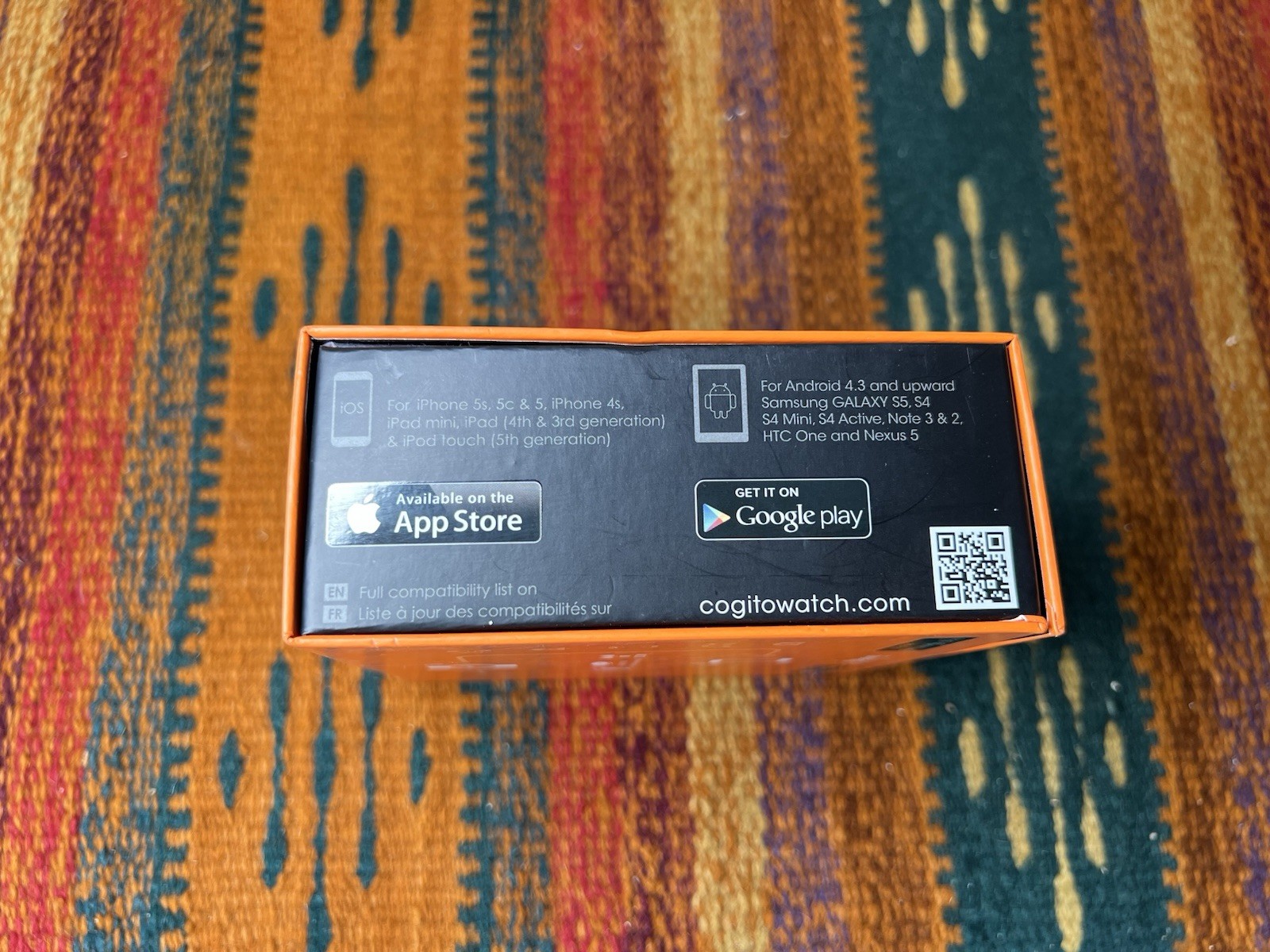 Cogito 2.0 Classic Smart Watch – Orange BRAND NEW