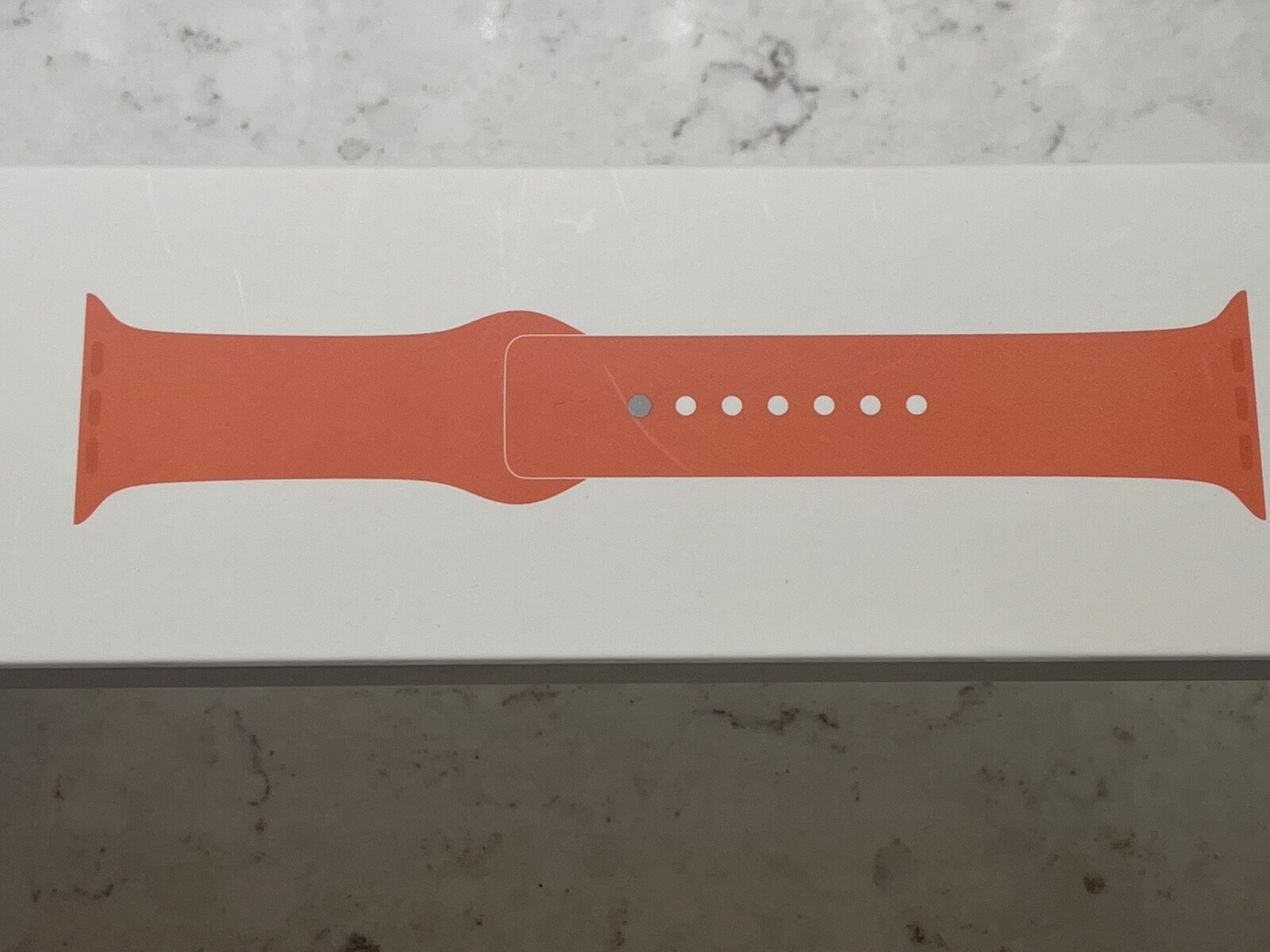 Genuine Apple Watch Sport Band Peach 38mm / 40mm MRH12AM/A RARE!