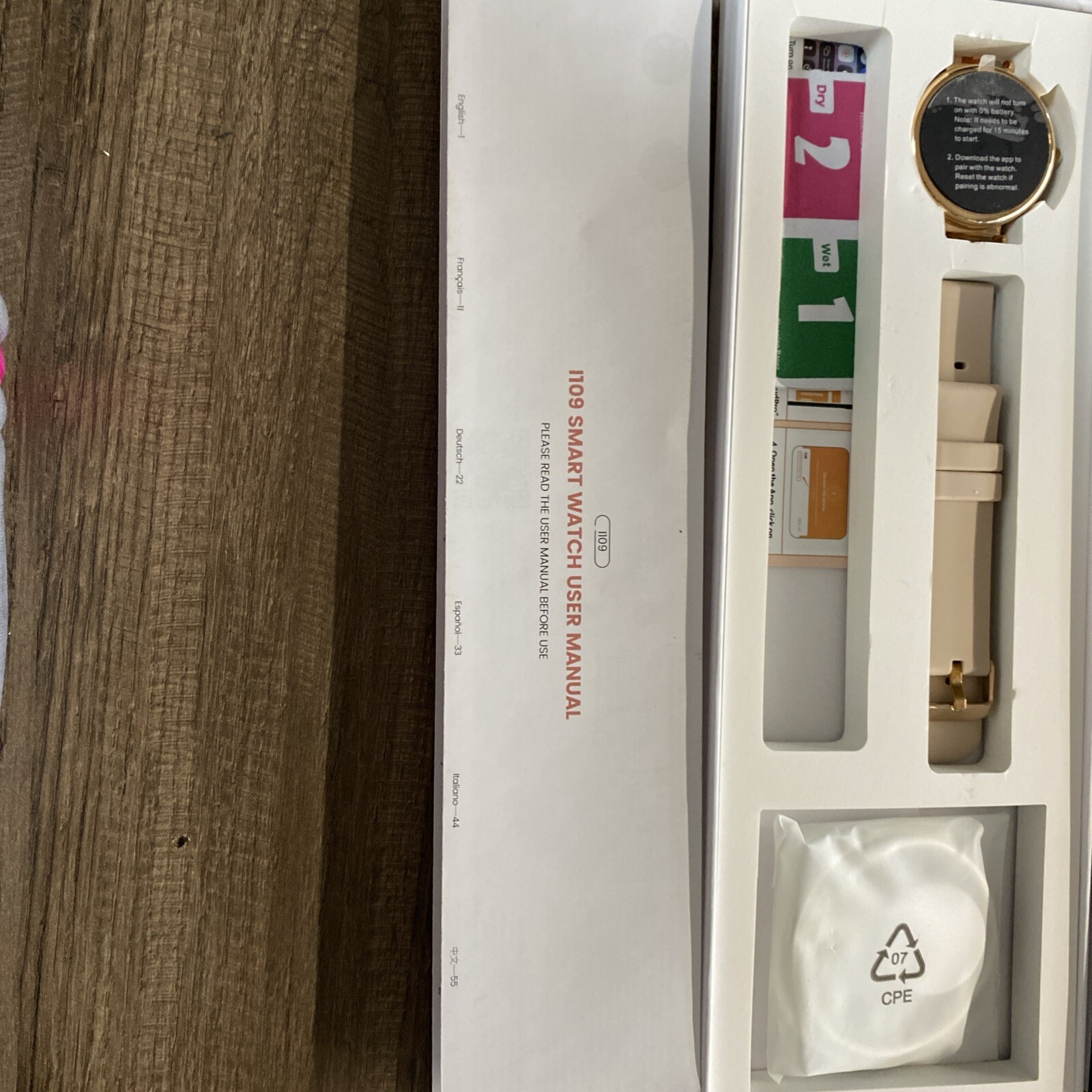 Betatree Smart Watch For Women Pink L109 Fitness Tracker iOS/android /6