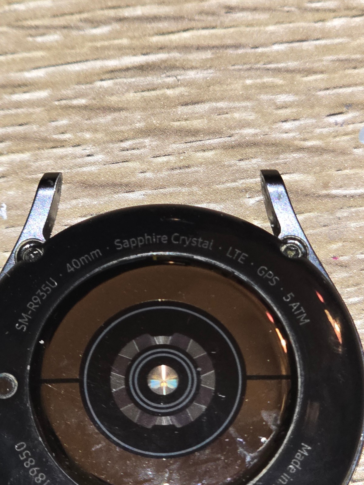 Samsung Galaxy 6 SM-R935U Stainless Steel READ DESCRIPTION Smartwatch