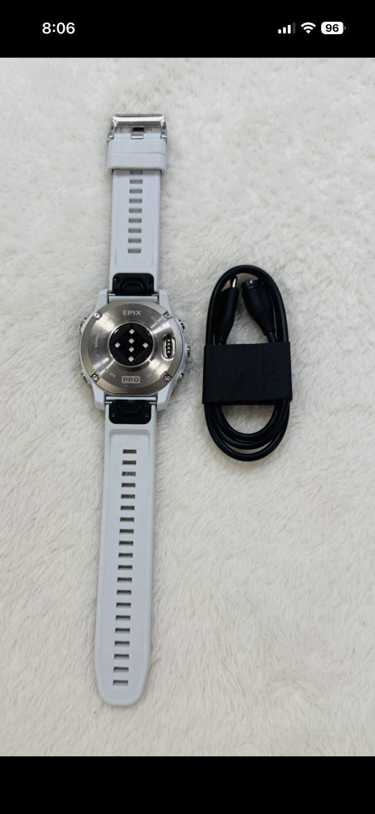 Garmin Epix Pro Sapphire Titanium – 47mm – Whitestone – Excellent Condition